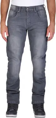 Modeka Glenn 2 Motorcycle Jeans, grey, Size 33 for Men