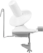 Yarn Winder with Metal Handle Hand Operated Yarn Ball Spinner with Tabletop Clamp Efficient Yarn Fiber String Ball Wool Winder Holder with Easy Installation Machine Yarn String Ball Winder