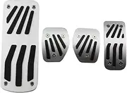 Pedals Pads For CITROEN For C3 For C4 DS 3 4 6 DS3 DS4 DS6 Acceleraotr Brake Rest Pedal Cover Car Pedals Pedal Pad Covers(MT with Rest)