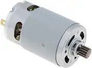 21V RS550 Motor Brushed Motor 14 Teeth Suitable for 4/6 Inch Cordless Mini Logging Saw Chainsaw Power Tool Accessories, 228/129