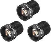 XYWHPGV 3 Pcs CCTV Camera Lens 12mm Focal Length 3MP F2.0 1/3 Inch Wide Angle for CCD Camera(23843 321ef 937bc 38234 407f8 1717c