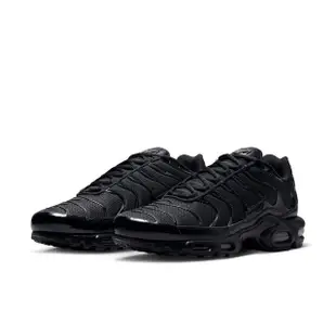 【NIKE 耐吉】慢跑鞋 男鞋 運動鞋 緩震 AIR MAX PLUS 黑 604133-050