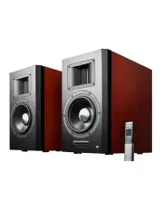 [AirPulse] A300 Active Home Studio Speakers in Cherry Wood