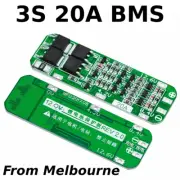 3S 20A BMS 18650 Charger Li-ion Lithium Battery PCB Protection Board