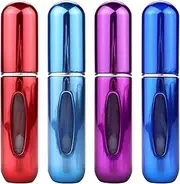 4PCS 5ml Portable Refillable Perfume Atomizer Bottle Perfume Bottle Refillable Perfume Spray for Travel Use