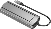 6 in 1 USB C to HDMI Adapter, USB3.0 Hub with Disk Storage, 4K 60Hz HDMI Support PD 2.0 Charging Port
