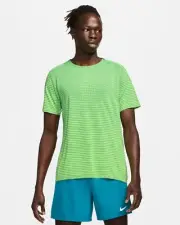 Nike Techknit Ultra Dry T-Shirt Green CJ5344-358 Men XL NWT