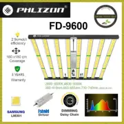 PHLIZON FD9600 1000W Dimmable LED Commercial Indoor Grow Light Full spectrum