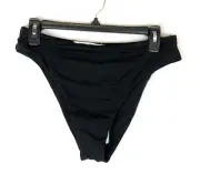 Seafolly Women’s High Waist Black Bikini Bottom US Size 12