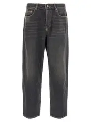[Golden Goose] Golden Goose-Cory Jeans Nero-Uomo 32 Black