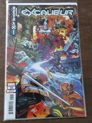 Excalibur #15- Pepe Larraz CVR C Variant, X-Men, X of Swords, 2021