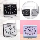 Reliable Small Alarm Clock No Tick Battery Operated Quartz Bedside Clocks