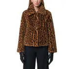 Apparis Elis Faux Fur Leopard Print Jacket