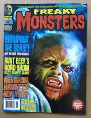FREAKY MONSTERS #2 (2011) Arco Publishing; Ghoulden Age Monster Movie Fan Mag