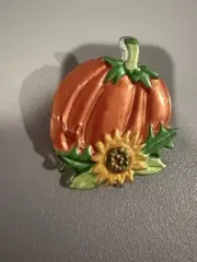 Demdaco Glass Fusions Pop Ins Pumpkin Sunflower NWOB