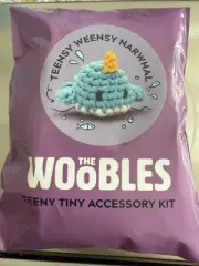 The Woobles Teensy Weensy Narwhal Accessory Crochet Kit New and Unopened