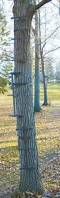 Quick Tree Climbing Sticks 8’Aider Ladder Steps for Treestands Deer Hunting Gear