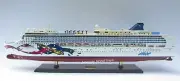 Norwegian Jewel Cruise Ship Model 40" Handcrafted Wooden Model NEW