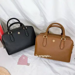 美國代購 台灣現貨 Tory Burch 新款 小金logo 機車包 手提斜背包