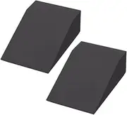 2 Pieces Squat Wedge Block EVA Foam Wedge Non Slip Squat Ramp Foot Incline Board Slant Board for Pilates Home Gym Calf Raise