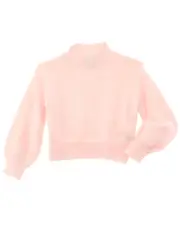 Bardot Bell-Sleeve Knit Sweater 4-5 Pink