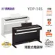 『立恩樂器 山葉經銷商』分期0利率含耳機琴椅 YAMAHA YDP-145 滑蓋式電鋼琴 數位鋼琴 88鍵 YDP145