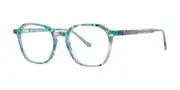 Kensie Whimsical Matcha Marble Men's Glasses Blue Size 49 - Private Health Rebate - Blue Light Block Available