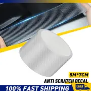 7CM*5M Transparent Car Sticker Door Sill Scuff Anti-Scratch Tape Protector Kit (for: Porsche)
