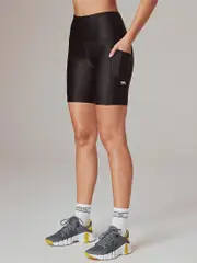 Running Bare Power Moves Pocket Bike Shorts. Vixen Gym Shorts