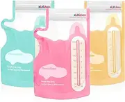 ZÜCÜBéBé Breastmilk Storage Bags(150PCS)，8oz Milk Storage Bags for Breastfeeding，BPA Free with Easy Pour Spout, Self Standing, for Refrigeration and Freezing