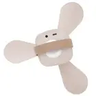 JY Small Portable USB Ceiling Fan With Light Remote Control Timer 4 Wind Speed