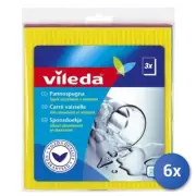 6x Vileda Cloth Sponge Original 3Pz