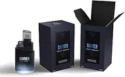 Sinner 100ml/3.4oz Men's Cologne - Leather/Saffron & Smoked Oud Essence | 24H Intense Fragrance for Secret Soirées, Underground Parties & Midnight Rendezvous | Luxury Metal-Embossed Bottle (Rebellious Opulence)