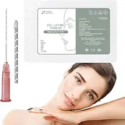 PCL Mono Screw Threads for Face and Body Lift Tighten 20Pcs PCL Screw Lifting Thread with Sharp Tip (30G-38MM)