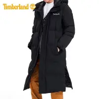 在飛比找蝦皮購物優惠-韓國 Timberland 長版 羽絨 大衣 M號(95)