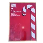 GIANT 7ft Candy Cane LED Light Up Christmas Prop Christmas Yard Sculpture Prop