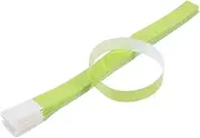 TOBBOMEY 100Pcs Adjustable Puppy Identification Collars for Litter Safety Comfortable Bands for Newborn Pets for Various Breeds and Bone Pet Id Tag Included