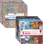 Origami Paper Kit Double Sided 100 Sheets 20 Colors 6 Inch Square Easy Fold Arts