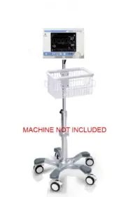 Rolling Roll stand for Oridion Medtronic capnosteam 20 (big wheel) new ,USA
