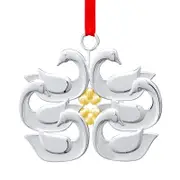 Nambe Twelve Days of Christmas Ornament - Six Geese A Laying