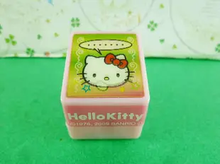 【震撼精品百貨】Hello Kitty 凱蒂貓 3D印章-眨眼圖案-粉色外殼 震撼日式精品百貨