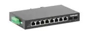 Intellinet 8-Port Industrial Gigabit Ethernet Switch with 2 SFP Ports – IP