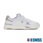 【K-SWISS】時尚運動鞋 MATCH PRO LTH-女-白/紫/灰(98905-139)
