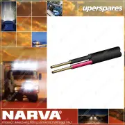 Narva 10 Amp 3mm Twin Core Sheathed Cable 100M Red/Black with Black Sheath