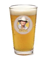 Alan Jackson - Country - 16oz Pint Beer Glass Barware Seltzer Liquor Mixed Drink