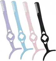 4pcs Eyelash Curler Comb Eyelash Applicator Tool Eyelash Extension Tweezers Lash Tweezers Beauty Tools Lash Clamp Lash Tool Eyelash Tweezer for Women