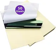 Phomemo M08F Thermal Transfer for Tattoo, Printer Thermal Paper Tattoo Template, A4 Temporary Tattoo, Compatible with M08F TP81 Thermal Copier Tattoo, A4 210x297mm, 50 Sheets