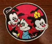 Animaniacs Cartoon Yakko Wakko & Dot Character Embroidered IronOn 3.5" Patch 368