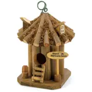 Bed n Breakfast Wooden Birdhouse Outdoor Bird Houses Hanging Garden Decor Wood
