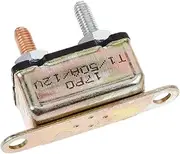 SEWOART Car Battery Protector Car Circuit Breaker Auto Reset Circuit Breaker Boat Circuit Breaker Mini Circuit Breaker Automotive Circuit Breaker Circuit Breaker for Auto Zinc Alloy Golden